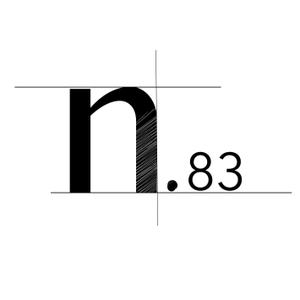 nomako ()さんの内装デザイン会社「number.83」ロゴマークへの提案