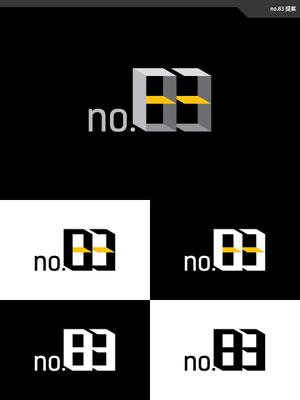 take5-design (take5-design)さんの内装デザイン会社「number.83」ロゴマークへの提案