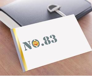IandO (zen634)さんの内装デザイン会社「number.83」ロゴマークへの提案