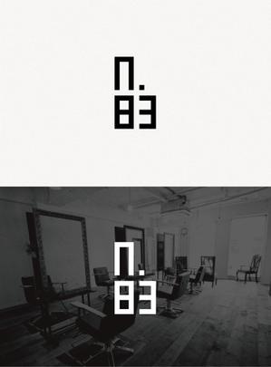 tanaka10 (tanaka10)さんの内装デザイン会社「number.83」ロゴマークへの提案