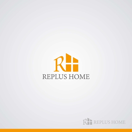 Karma Design Works (Karma_228)さんの不動産会社『REPLUS HOME』のロゴへの提案