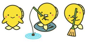 柳　清太 (yana-yana)さんの魚のキャラクターデザインへの提案