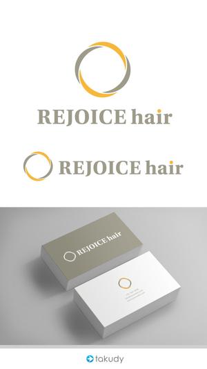 takudy ()さんの美容室　REJOICE hair（リジョイス　ヘア）のロゴへの提案