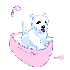 ジェネオ (igeneo)さんの犬　ウエスト・ハイランド・ホワイト・テリア　キャラクターデザインへの提案