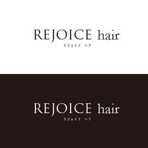 ATARI design (atari)さんの美容室　REJOICE hair（リジョイス　ヘア）のロゴへの提案