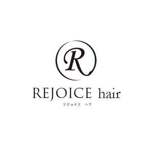 ATARI design (atari)さんの美容室　REJOICE hair（リジョイス　ヘア）のロゴへの提案
