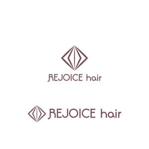 Yolozu (Yolozu)さんの美容室　REJOICE hair（リジョイス　ヘア）のロゴへの提案