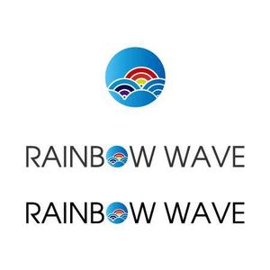 K2008さんの「RAINBOW WAVE」のロゴ作成への提案