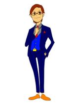 hisashi (hss19)さんの不動産営業マンのイメージキャラクターデザインへの提案