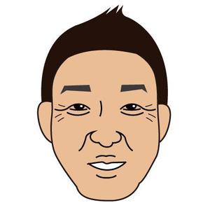 shoji_m46さんの男性の似顔絵イラストへの提案