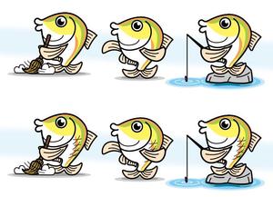 toko18 (toko18)さんの魚のキャラクターデザインへの提案