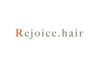 naka6 (56626)さんの美容室　REJOICE hair（リジョイス　ヘア）のロゴへの提案