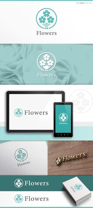 p ()さんの「自分の個性を生かしながら」ハッピーにすごす人生をサポートする新会社フラワーズの会社ロゴの制作への提案