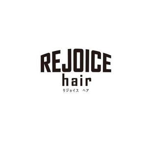 ATARI design (atari)さんの美容室　REJOICE hair（リジョイス　ヘア）のロゴへの提案