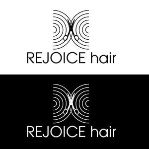 j-design (j-design)さんの美容室　REJOICE hair（リジョイス　ヘア）のロゴへの提案