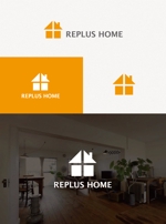 tanaka10 (tanaka10)さんの不動産会社『REPLUS HOME』のロゴへの提案