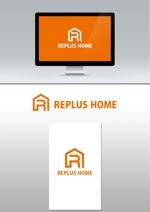 Divina Graphics (divina)さんの不動産会社『REPLUS HOME』のロゴへの提案