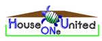k2naga (hafaadaikei)さんの不動産会社「House ONe United」の会社ロゴへの提案