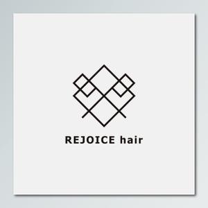 galvaoさんの美容室　REJOICE hair（リジョイス　ヘア）のロゴへの提案