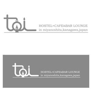 ICDO (iwaichi)さんの箱根ゲストハウス「toi」ロゴへの提案