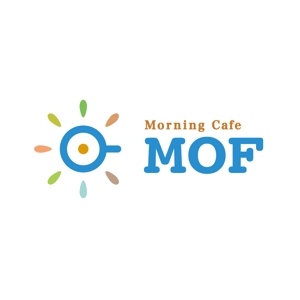 hitomi ()さんの新規カフェ「朝cafe MOF」のロゴへの提案