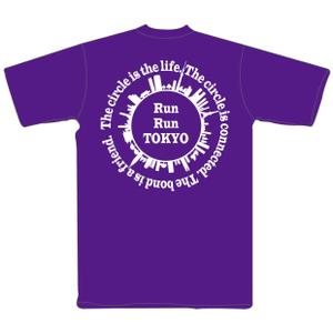 STUDIO ZEAK  (omoidefz750)さんのランニングサークル「RUN RUN TOKYO」のTシャツデザインへの提案