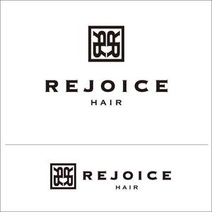 nobdesign (nobdesign)さんの美容室　REJOICE hair（リジョイス　ヘア）のロゴへの提案