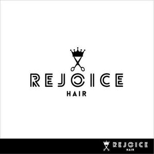 Galsia design (zeacocat86)さんの美容室　REJOICE hair（リジョイス　ヘア）のロゴへの提案