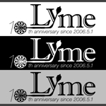 Yukimura777 (yukimura777)さんのダーツがあるBAR 「Lyme」の10th anniversary 記念ロゴへの提案