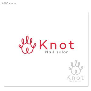 YouTopia (Utopia)さんのネイルサロン「Nail salon Knot」のロゴへの提案