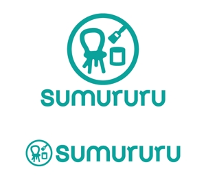 tsujimo (tsujimo)さんのDIYとペイントのワークショップ・ツール販売「sumururu」のロゴへの提案