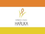 Rui (--Rui--)さんのジム「ホルミシス　スタジオ　HARUKA」のロゴへの提案