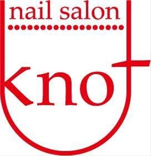 a-kino (a-kino)さんのネイルサロン「Nail salon Knot」のロゴへの提案