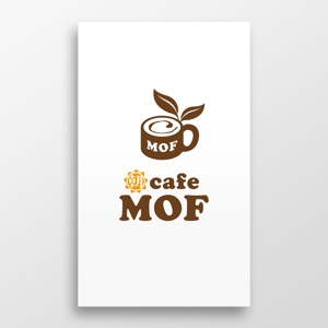 doremi (doremidesign)さんの新規カフェ「朝cafe MOF」のロゴへの提案