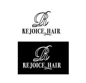 creative1 (AkihikoMiyamoto)さんの美容室　REJOICE hair（リジョイス　ヘア）のロゴへの提案