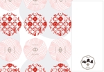 Kdesign (KIYOE_design)さんの可愛い【和】の包装紙と手提げ袋のデザイン。麻布かりんと様の様な、可愛らしい京都の舞妓さんが持つ感じへの提案
