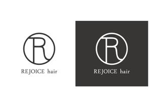 Op ()さんの美容室　REJOICE hair（リジョイス　ヘア）のロゴへの提案