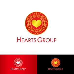 DESIGNARE (designare030)さんのホールディングス　HEARTS GROUP　のロゴへの提案