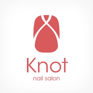 Happy Birthday (happy_birthday)さんのネイルサロン「Nail salon Knot」のロゴへの提案