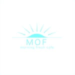 mugi0606さんの新規カフェ「朝cafe MOF」のロゴへの提案
