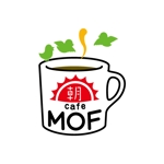 ama design summit (amateurdesignsummit)さんの新規カフェ「朝cafe MOF」のロゴへの提案