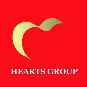 SUN DESIGN (keishi0016)さんのホールディングス　HEARTS GROUP　のロゴへの提案