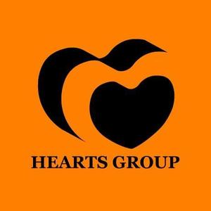 SUN DESIGN (keishi0016)さんのホールディングス　HEARTS GROUP　のロゴへの提案