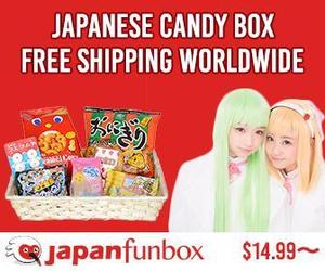 madokayumi ()さんのお菓子の定期購買サイトのバナー 海外向けへの提案