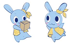 日和佐 (YukoHiwasa)さんのうさぎのキャラクターデザインへの提案