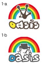 coco (coco_design)さんの「サークル「oasis」のロゴ作成」のロゴ作成への提案