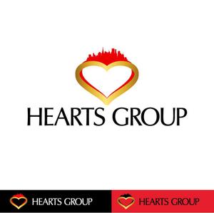 ゼロワン (zeroone)さんのホールディングス　HEARTS GROUP　のロゴへの提案