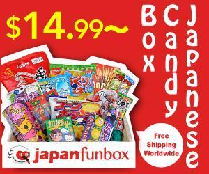 宮里ミケ (miyamiyasato)さんのお菓子の定期購買サイトのバナー 海外向けへの提案