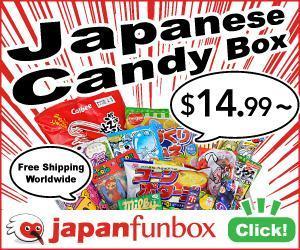 宮里ミケ (miyamiyasato)さんのお菓子の定期購買サイトのバナー 海外向けへの提案