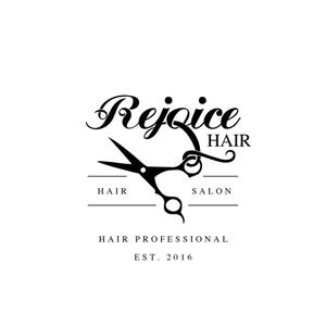Hope-Olivian (hope-olivian)さんの美容室　REJOICE hair（リジョイス　ヘア）のロゴへの提案